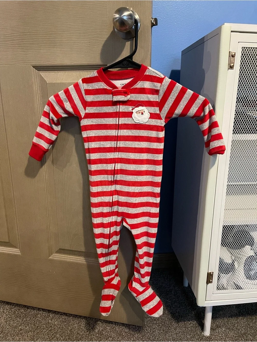 12 Month Footie Pajamas, pack of 3